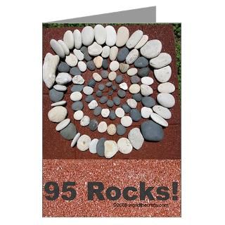 95 Rocks Greeting Card