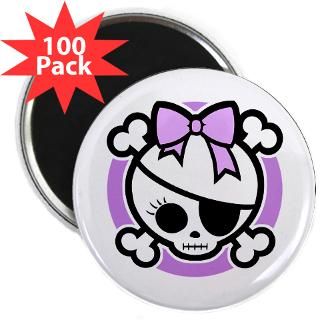  Babies Magnets  Molly Bow III  purple 2.25 Magnet (100 pack