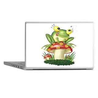 Frog Gifts  Frog Laptop Skins  Frog & Toad stool Laptop Skins