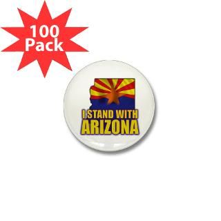 Gifts  Alien Buttons  I stand with Arizona Mini Button (100 pack