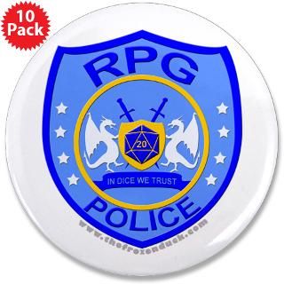 RPG Police 2.25 Button (10 pack)