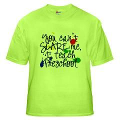 Preschool Scare T Shirt by MLSDesigns