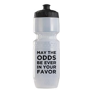 Hunger Games Gifts  Hunger Games Water Bottles  May the Odds Trek
