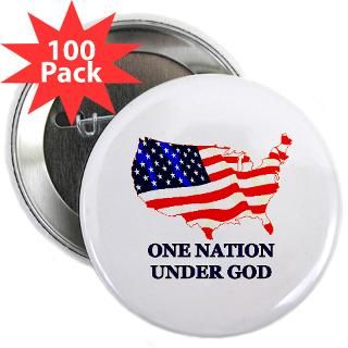 one nation under god 2 25 button 100 pack $ 105 99