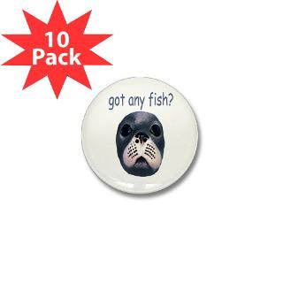 Baby Seal Mini Button (10 pack)