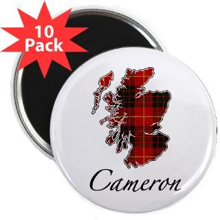 Can Cameron Scotland Map 2.25 Magnet (10 pack)