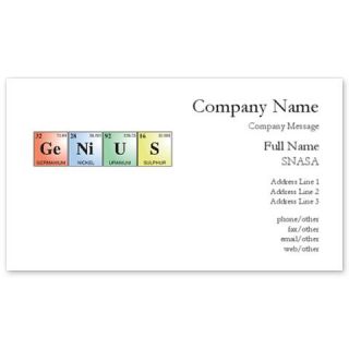 Genius Business Cards by Admin_CP3046566  510903245