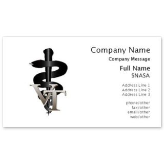Veterinary Tech Business Cards by Admin_CP1374093  510400506