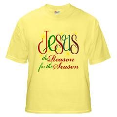 JESUS THE REASON FOR THE SEASON Long Sleeve T Shirt by eastovergraphic