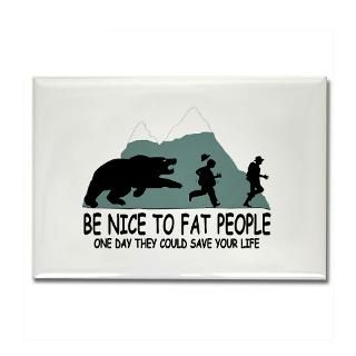 Show the world youre thin with these humorous Bear meets fat person