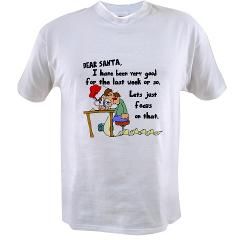 Dear Santa Funny Christmas T Shirt by Admin_CP8964828
