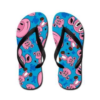 Adorable Gifts  Adorable Bathroom  Oink Cute Pig Flip Flops