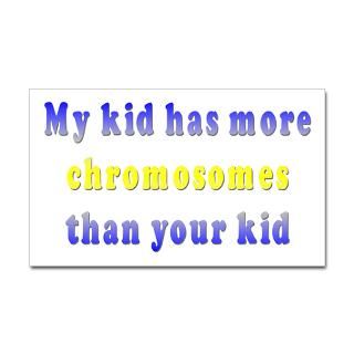 More Chromosomes Rectangle Sticker 10 pk)
