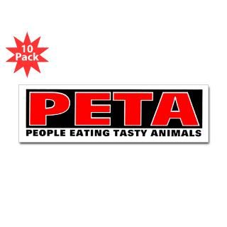 pk $ 26 99 people eating tasty animals bumper sticker 50 pk $ 116 39