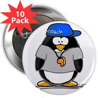 Coach penguin 2.25 Button (10 pack)