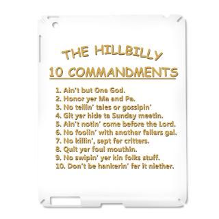 10 Gifts  10 IPad Cases  The Hillbilly 10 Commandments iPad2