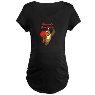 Santa Bear  Funny Animal T Shirts