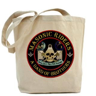 Masonic Biker Brothers Tote Bag