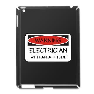 Electrician Gifts  Electrician IPad Cases  Attitude Electrician