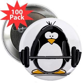 weight lifting penguin 2 25 button 100 pack $ 119 99