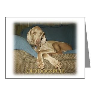 Weimaraner Thank You Note Cards