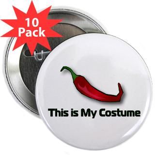 This is My Costume  Chili Head Hot and spicy chili peppers