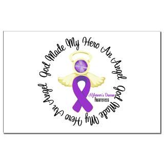 Alzheimers Disease God Made My Hero An Angel Tees  Gifts 4 Awareness