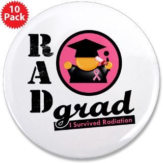RAD Grad Breast Cancer Survivor T Shirts, Tees, Apparel, Merchandise