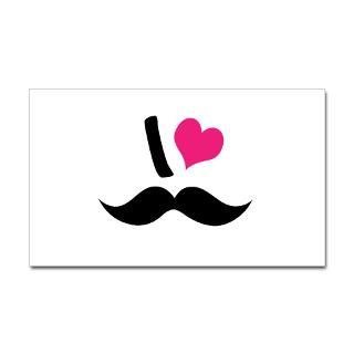 Mustache Stickers  Car Bumper Stickers, Decals