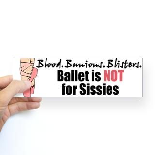 Ballet Pointe Shoes Stickers  Car Bumper Stickers, Decals