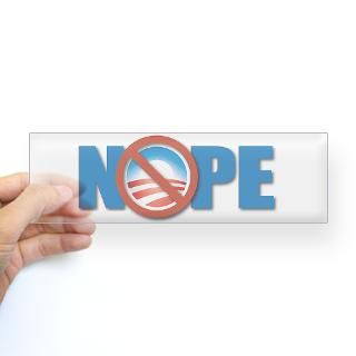 Nope Stickers  Car Bumper Stickers, Decals