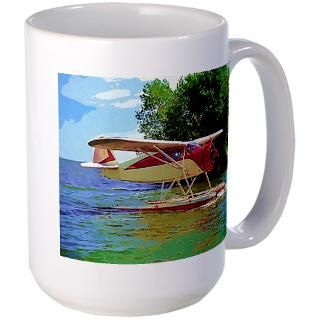 Island Airplane Large Mug