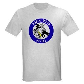 VF 143 Pukin Dogs Ash Grey T Shirt T Shirt by peter_pan03