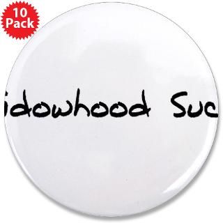 Widowhood Sucks 3.5 Button (10 pack)