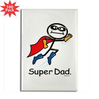 super dad rectangle magnet 100 pack $ 144 99