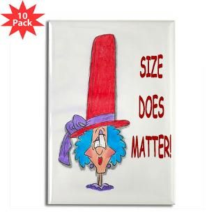 button $ 4 49 red hat size matters rectangle magnet 100 pack $ 149 99