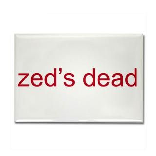 zeds dead  pulp fiction Rectangle Magnet