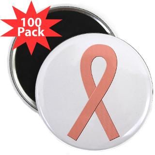 peach ribbon 2 25 magnet 100 pack $ 159 99