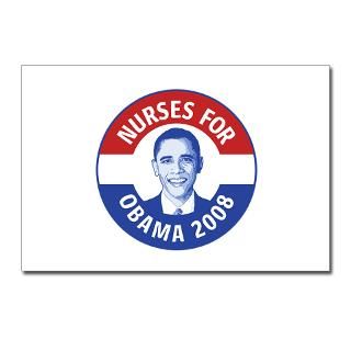 Nurses for Obama Postcards (Package of 8)