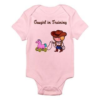 Cowgirl in Training Body Suit by kidoodletees