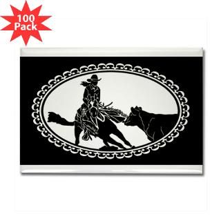 the dance cutting horse cowgirl rectangle magne $ 168 99