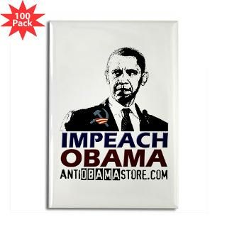 impeach obama rectangle magnet 100 pack $ 168 99