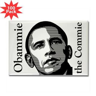 obammie the commie rectangle magnet 100 pack $ 168 99