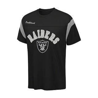 Oakland Raiders Youth Black NFL Block Short Sleeve T Shirt