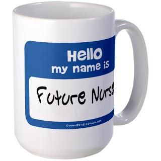Future Nurse Name Tag  StudioGumbo   Funny T Shirts and Gifts