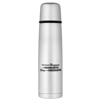 Whatever Happens   Kindergarten Water Bottle Large Thermos® Bottle by