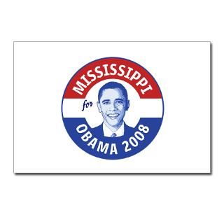 Mississippi for Obama Postcards (Package of 8)