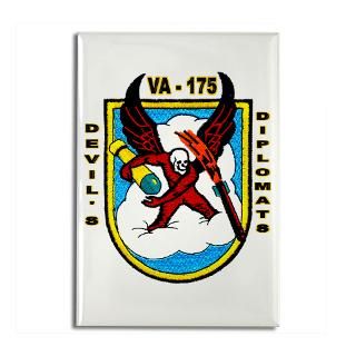 Kitchen and Entertaining  VA 175 Devils Diplomats Rectangle Magnet
