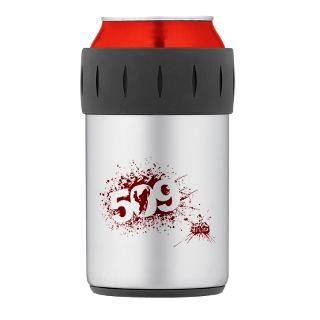 509 Gifts  509 Drinkware  509 Paint Splatter Thermos can cooler