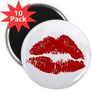 Lipstick Kiss  Symbols on Stuff T Shirts Stickers Hats and Gifts